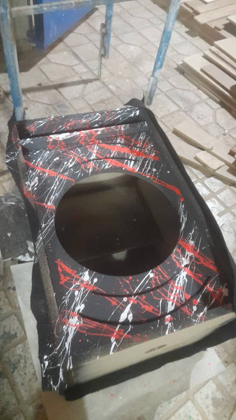 باکس ساب ((70لیتری))حنس مناسب و اقتصاد رنگپاشی شبرنگ(پس کرایه)