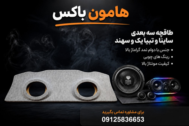طاقچه سه بعدی(پس کرایه) خودرو ساینا و تیبا ۱ بدون نیاز به برش ورق اهنی خودرو